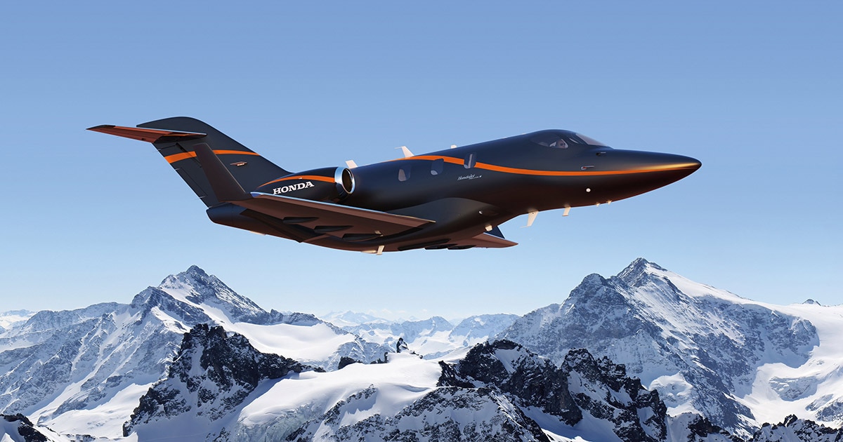 ♥ HondaJet Elite Ⅱ ♥ Six aircraft The HondaJet Elite II to Make its AERO Friedrichshafen Debut